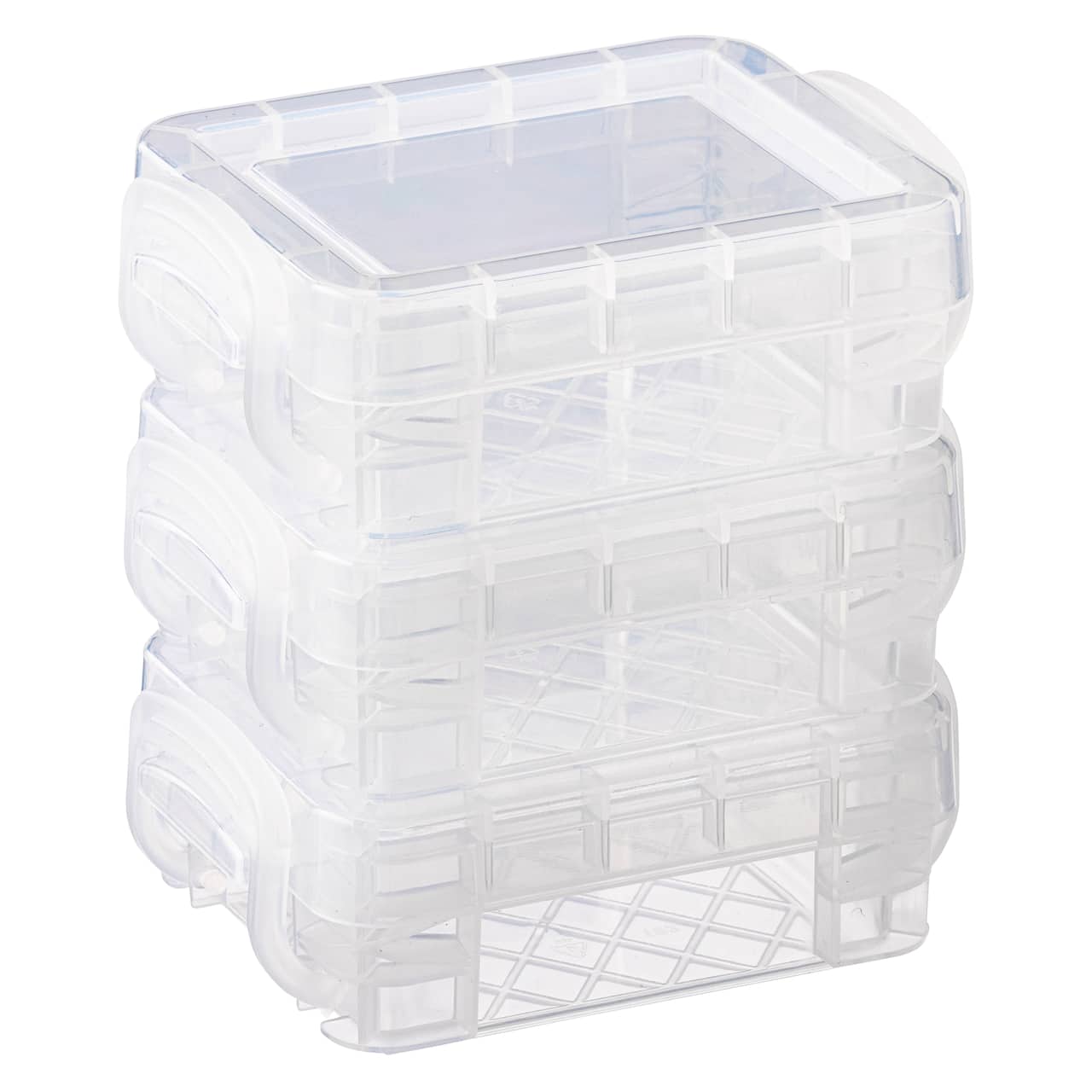 12 Packs: 3 ct. (36 total) Super Stacker® Clear Bitty Boxes